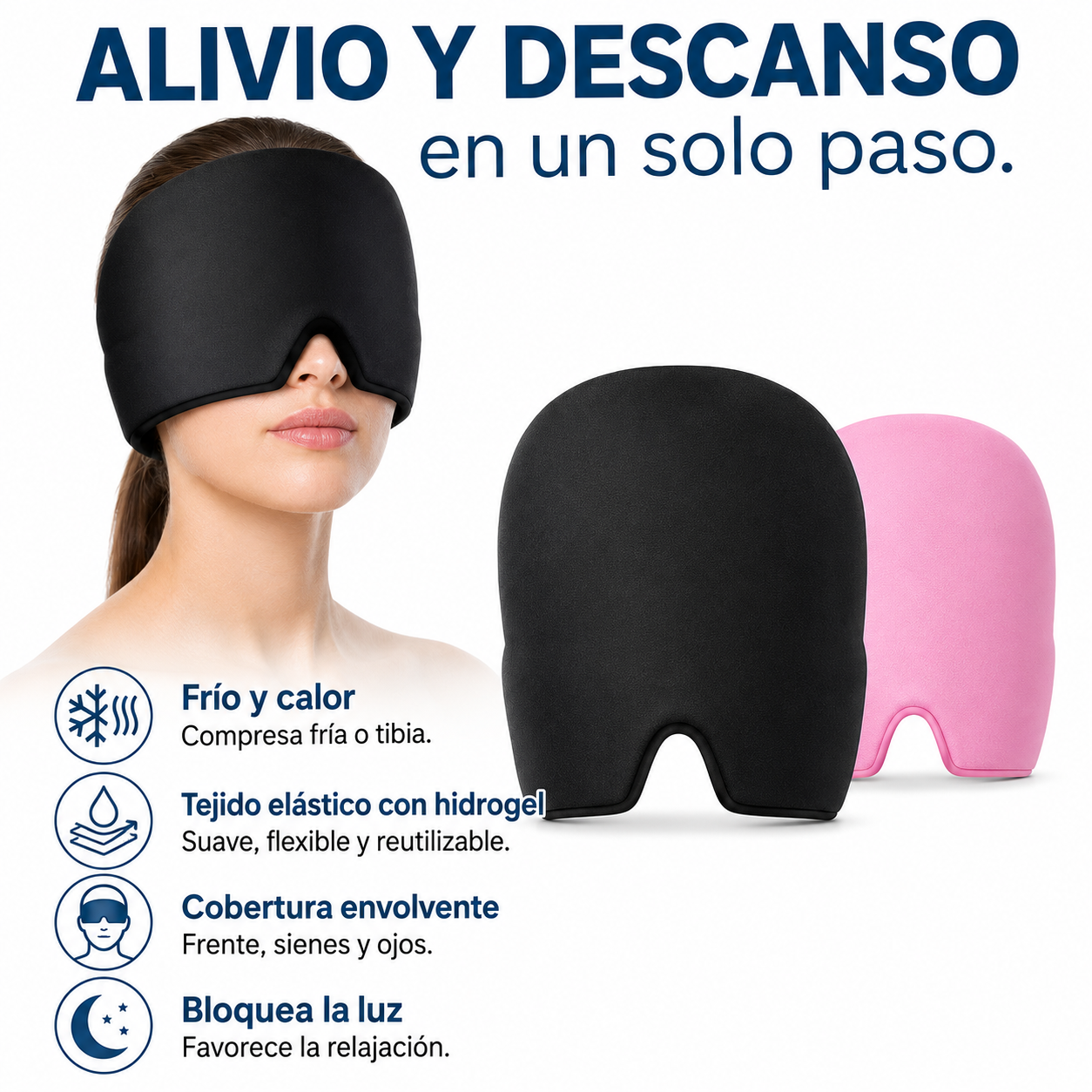 Gorro Antimigraña Frío Calor