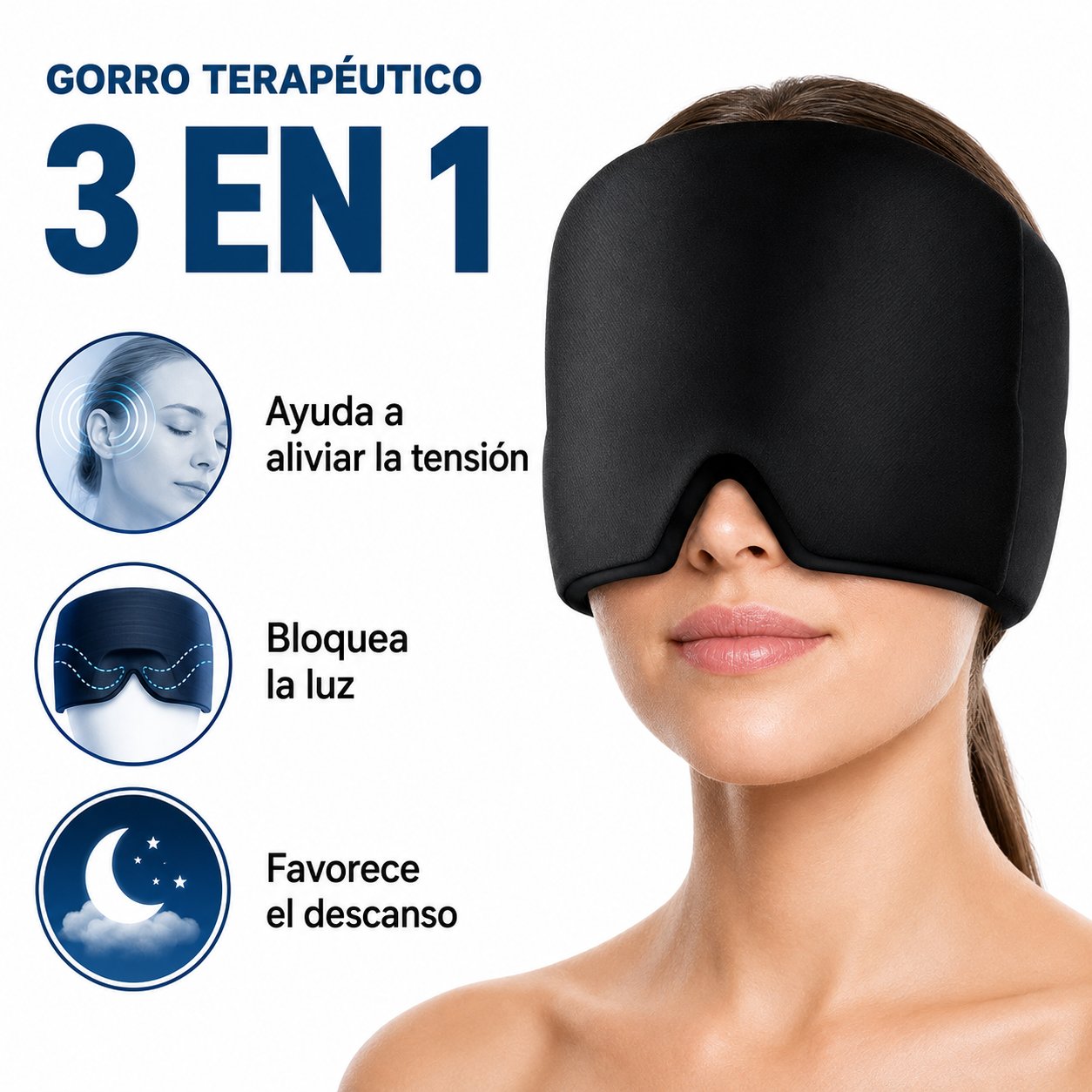 Gorro Antimigraña Frío Calor