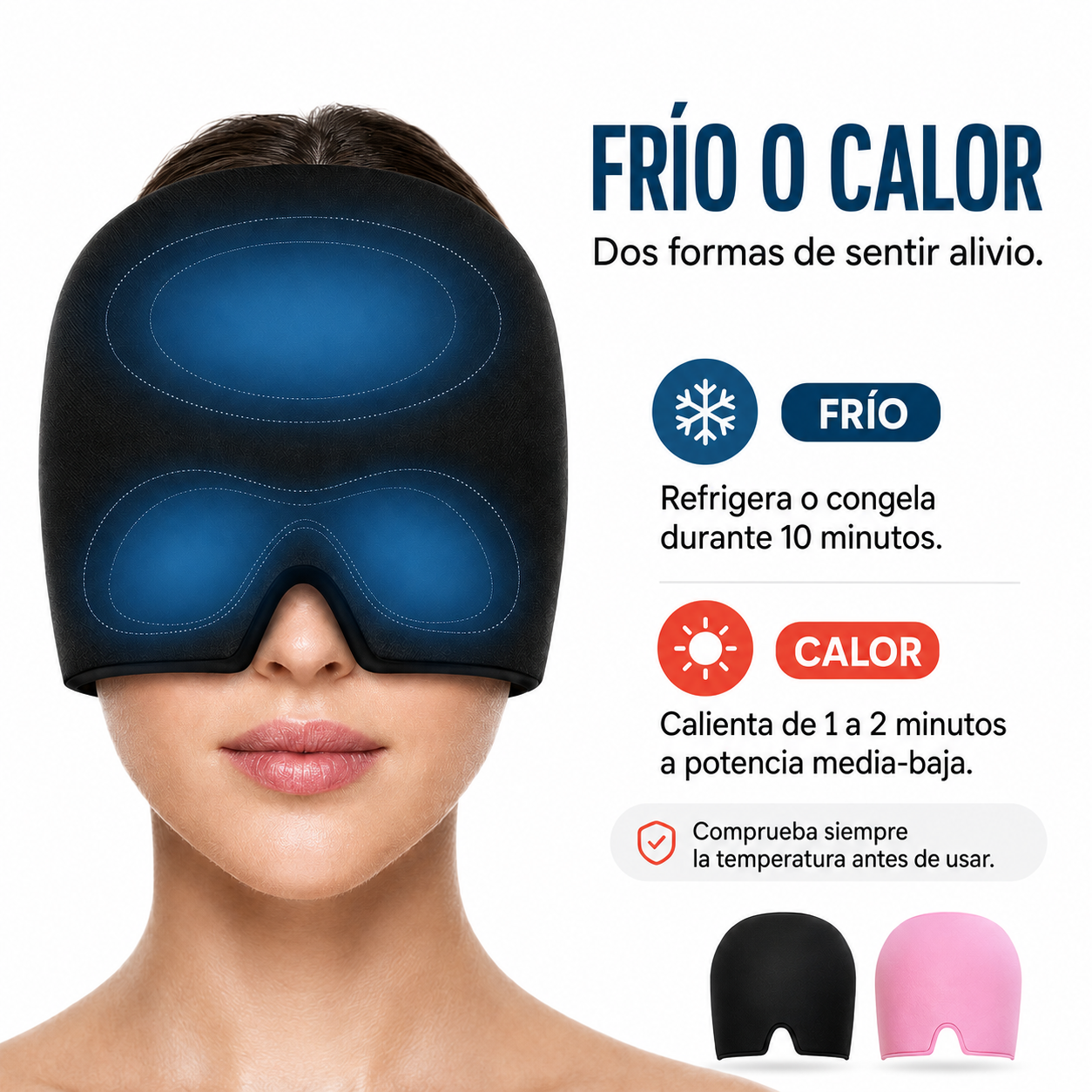 Gorro Antimigraña Frío Calor