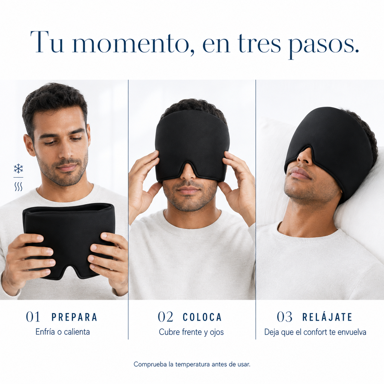 Gorro Antimigraña Frío Calor
